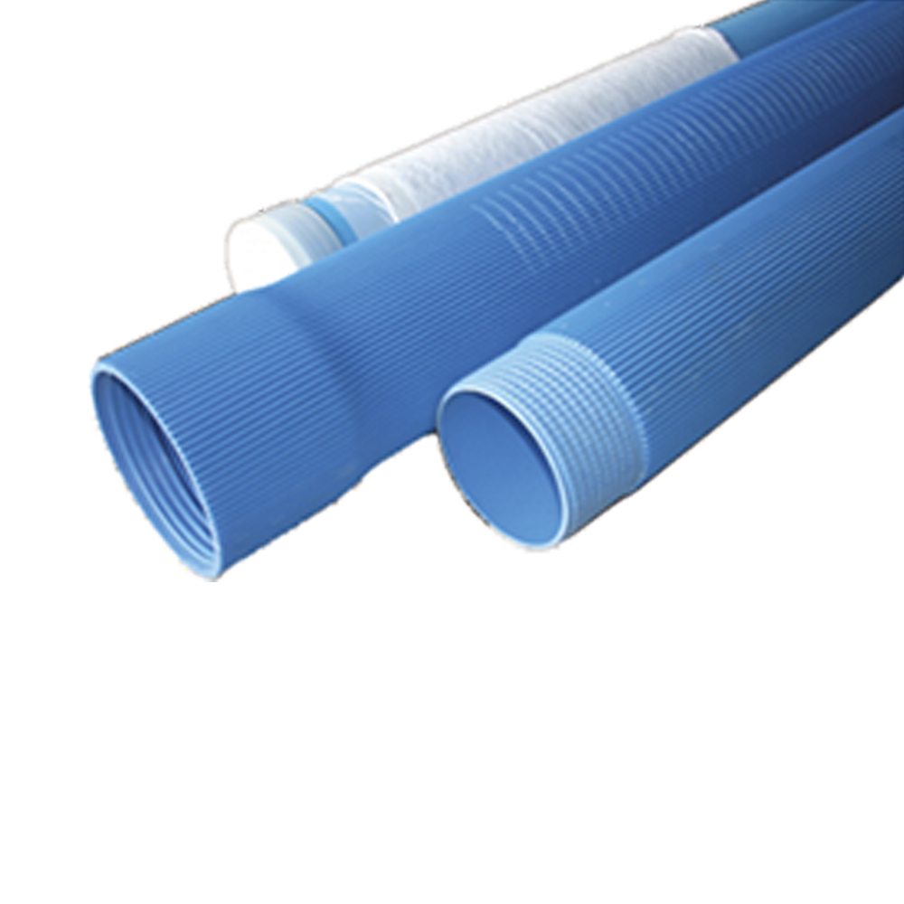 Microslotted pipes in PVC