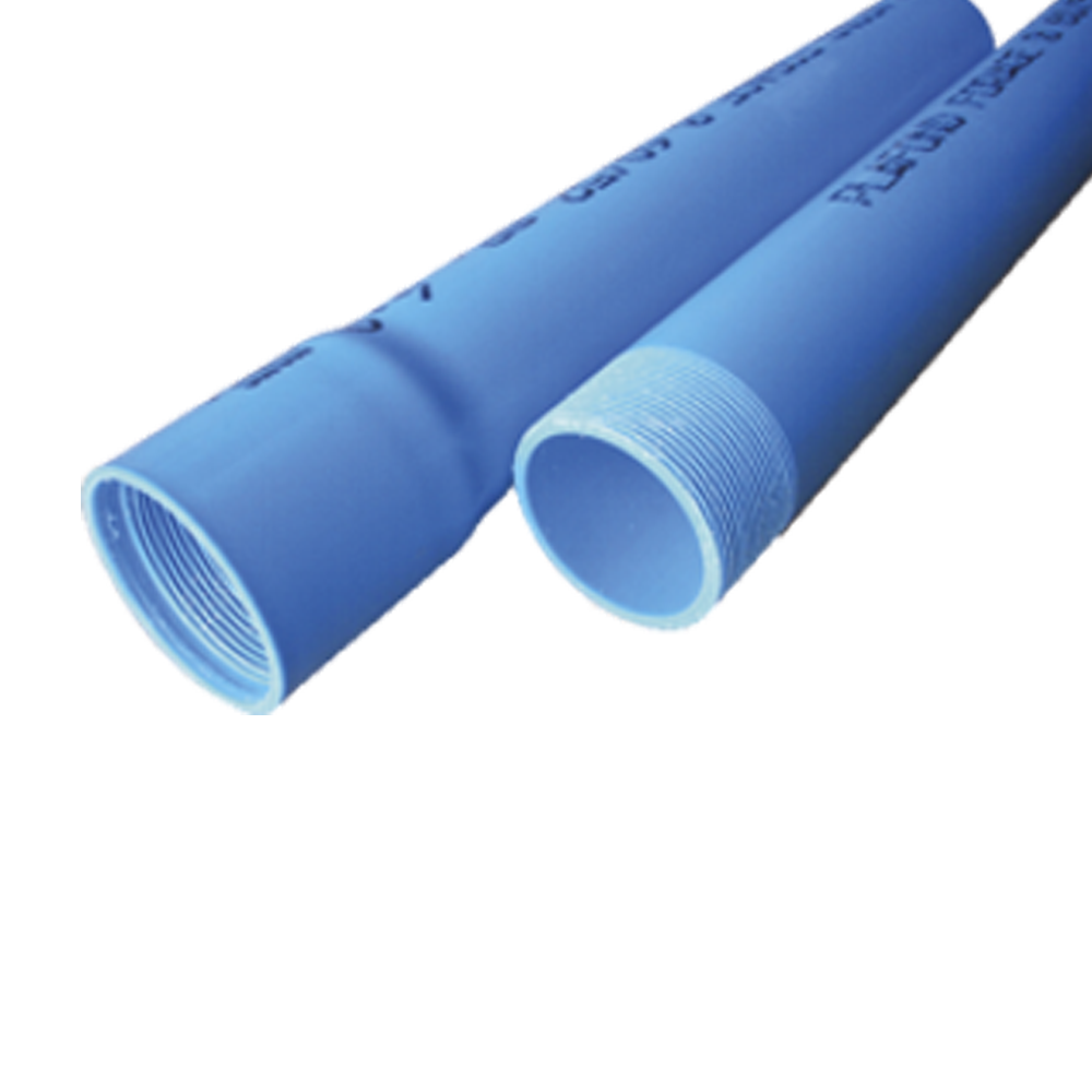 Tubo in PVC rigido filettato per pozzi artesiani